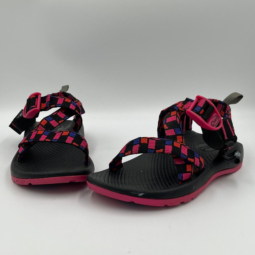 Chaco Little Girl's Z/1 Ecotread Sandals Cubit Magenta sz 1